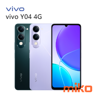 vivo Y04 4G 搭載5500mAh BlueVolt 電池，並且具備IP64 防塵防水等級，以及更新率達90Hz 的絕美6.74 吋顯示器！